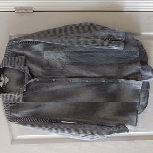 Sonoma Button down Striped Shirt - Large